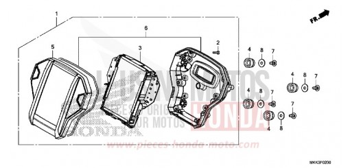 COMPTEUR CRF1000DJ de 2018